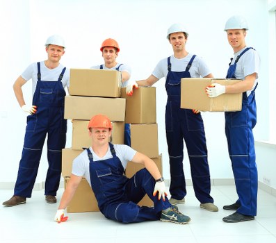 Flat moving support near Clapham Junction station