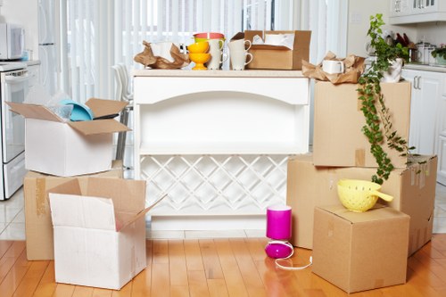 Removal team helping with a local move in Clapham Junction