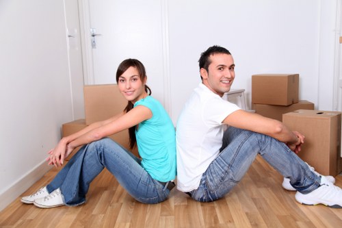 Local removal company supporting residential moving day