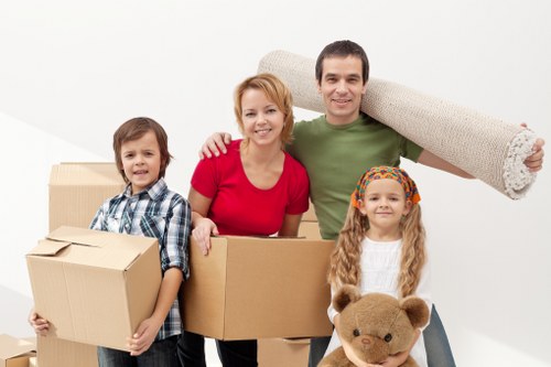 Packing and loading support for a house move in Clapham Junction